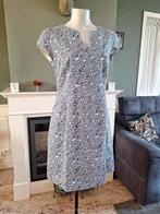 River Woods blauw wit jurkje jurk 40, Kleding | Dames, Jurken, Maat 38/40 (M), River Woods, Zo goed als nieuw, Knielengte