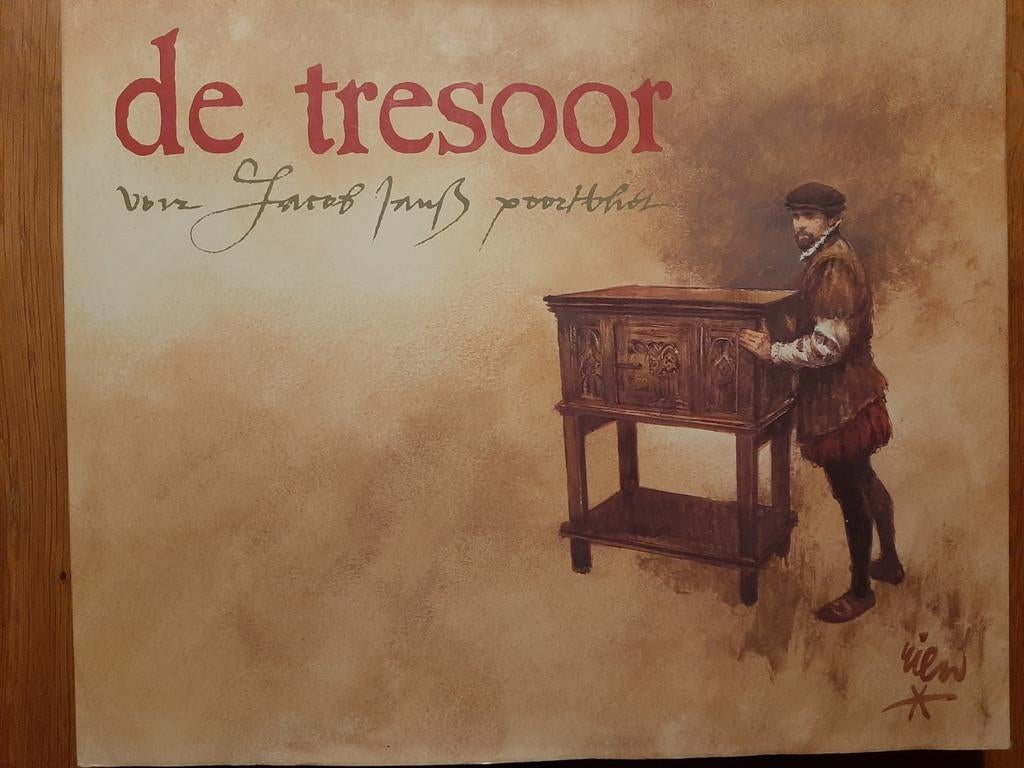 De Tresoor - Historisch document van Rien Poortvliet, Ophalen of Verzenden, Gelezen, Rien Poortvliet, Nederland