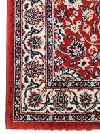 Vintage oosters wol Ghoum tapijt floral red 68x131cm, Crème, 100 tot 150 cm, Klassiek, Oosters, Traditioneel, Zo goed als nieuw