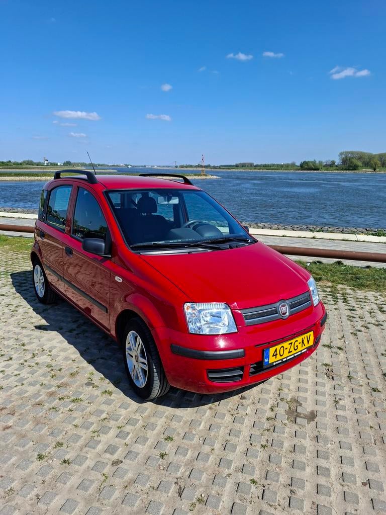 Fiat Panda 1.2 Dualogic AUTOMAAT 2008 jubileum uitvoering, 840 kg, Alcantara, Origineel Nederlands, 19 km/l