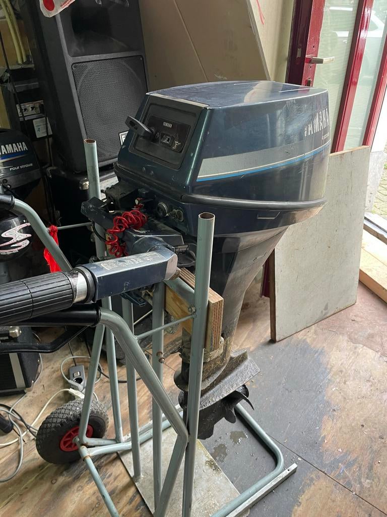 Yamaha 9.9 pk langstaart buitenboordmotor, Watersport en Boten, Ophalen, Gebruikt, 5 tot 10 pk, Buitenboordmotor