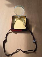 Vintage antieke handwerkloep of nekloep met echt glas €15 !!, Ophalen of Verzenden, Zo goed als nieuw, Vergrootglas of Loep