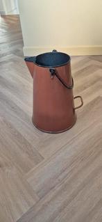 Antieke Bruine Emaille Melkbus, Ophalen of Verzenden