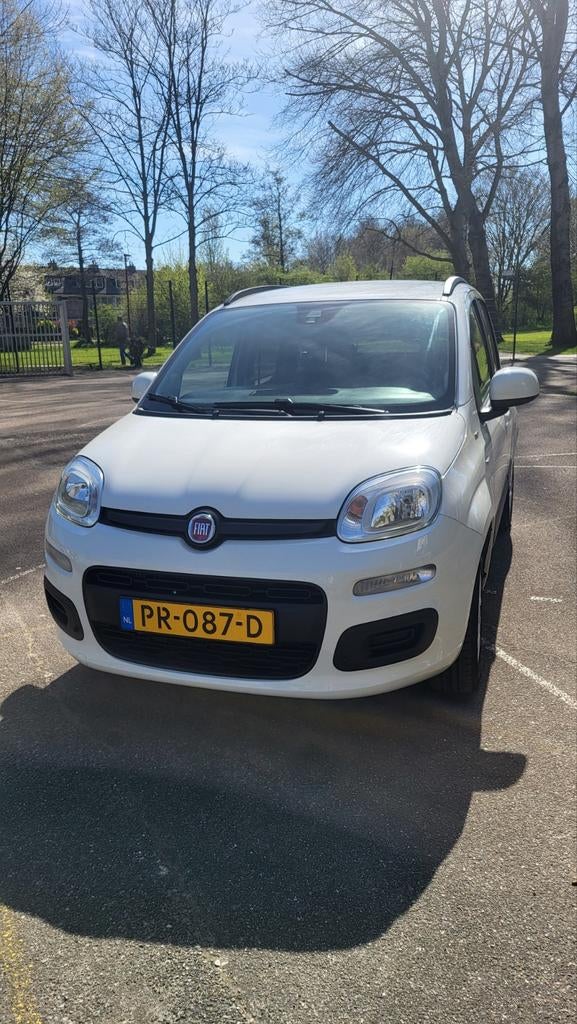 Fiat Panda Lounge automaat bj 2017, 75618 km, 1e eigenaar., Automaat, Panda, Wit, Particulier