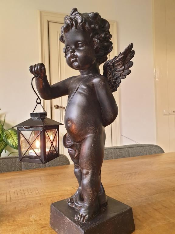 lantaarn met engel, Overige materialen, Ophalen of Verzenden, Atw, Nieuw