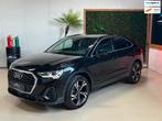 Audi Q3 Sportback 45 TFSI e S Edition S-Line|Pano|Trekhaak|A, Auto's, Audi, Gebruikt, 150 pk, Leder en Stof, Zwart