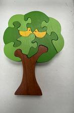 Houten Vogel Boom Puzzel - Educatief Speelgoed, 2 tot 4 jaar, 10 tot 50 stukjes, Ophalen of Verzenden, Zo goed als nieuw