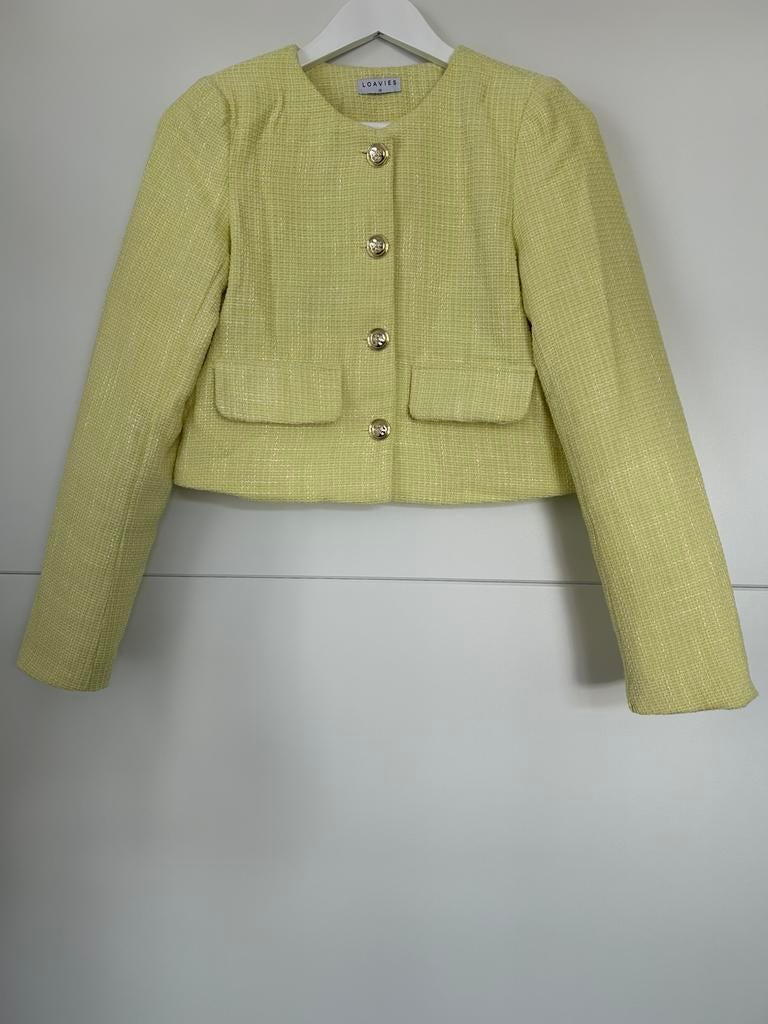 Erg leuk jasje van Loavies te koop, Geel, Ophalen of Verzenden, Zo goed als nieuw, Jasje