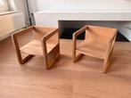Houten kinderstoeltjes / tafeltjes (2 stuks), Kinderen en Baby's, Ophalen, Gebruikt, Overige typen
