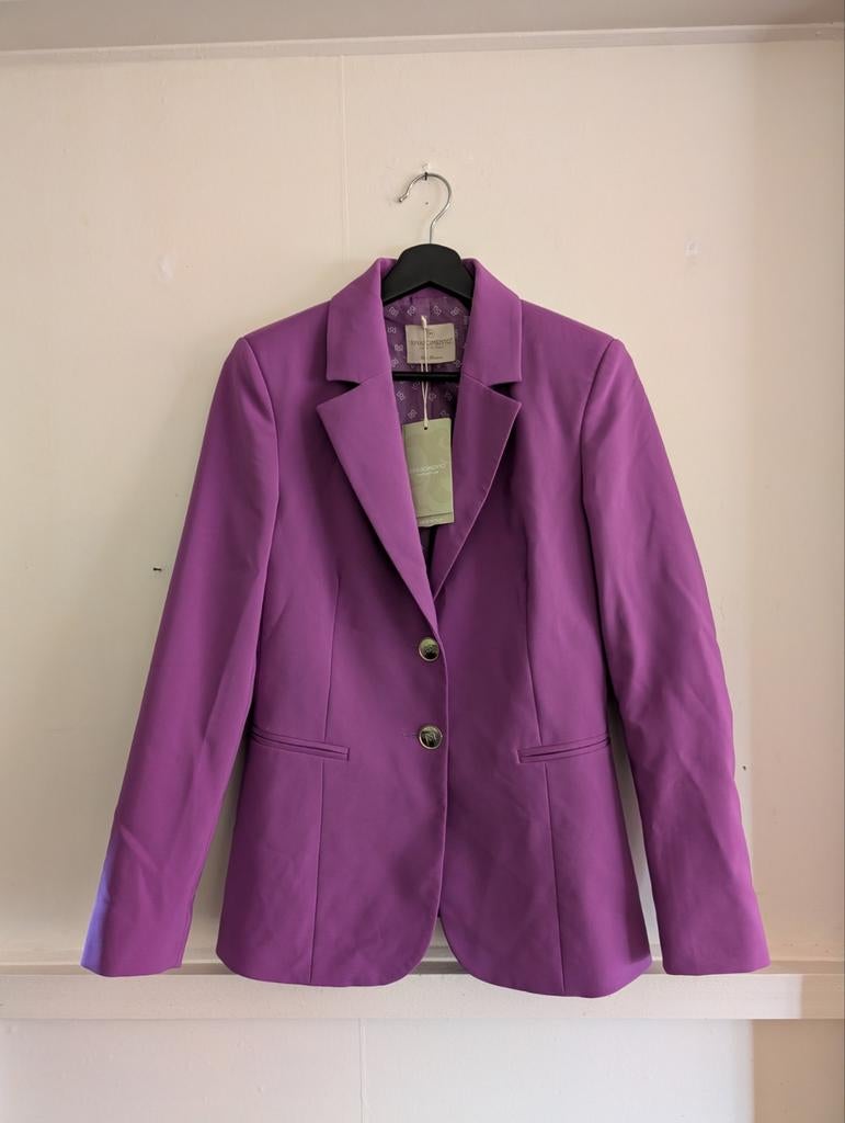 Rinascimento Italy blazer iris-paars (M), Ophalen of Verzenden