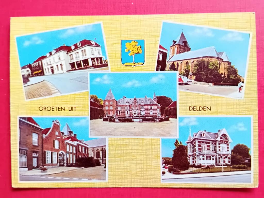 Ansichtkaart Delden, Verzamelen, Ophalen of Verzenden