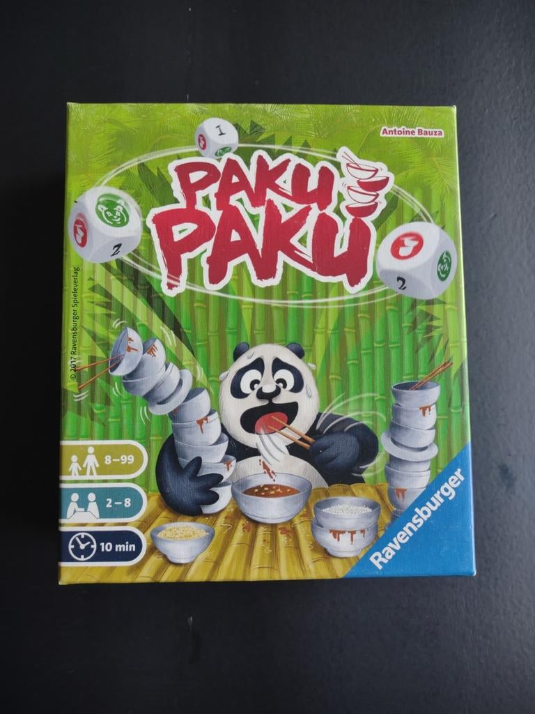 Paku Paku - dobbelspel van Ravensburger, Vijf spelers of meer, Ophalen of Verzenden, Zo goed als nieuw, Ravensburger