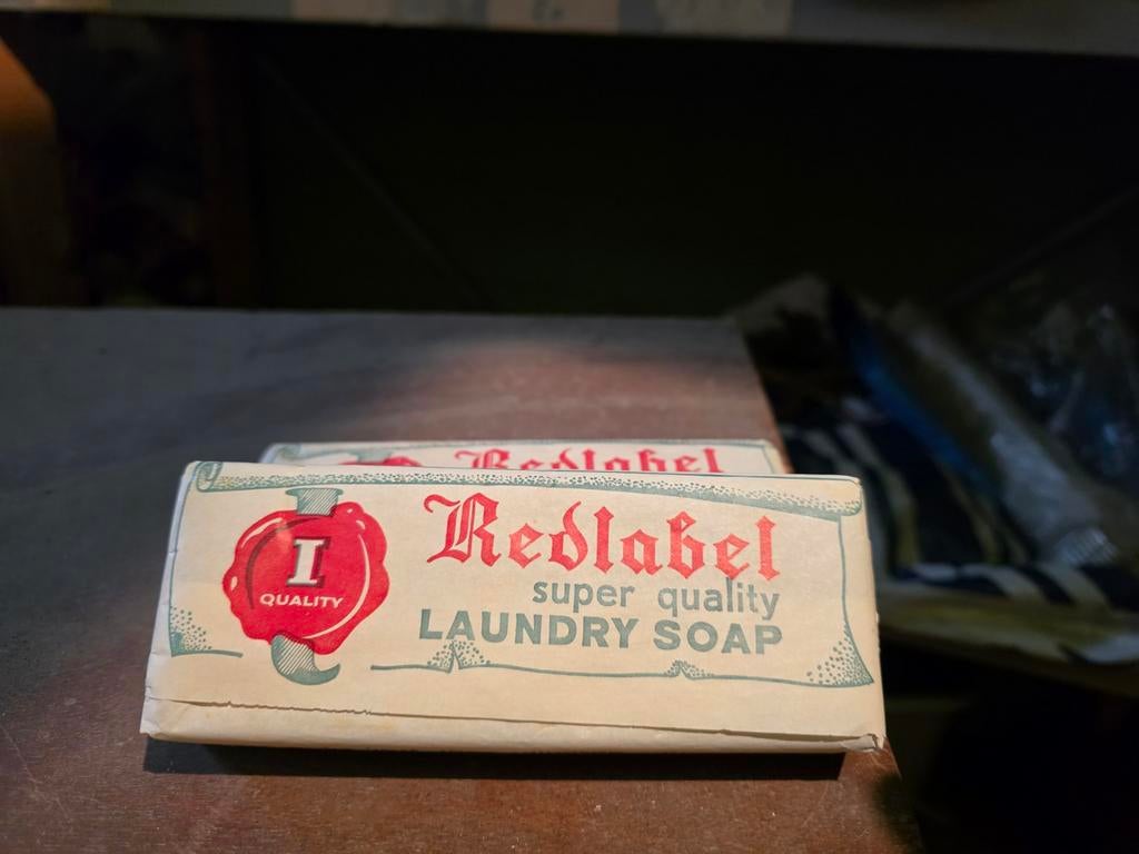 Vintage Roodzegel Zeep - Nieuw in Verpakking, Verzamelen, Merken en Reclamevoorwerpen, Ophalen, Nieuw, Verpakking