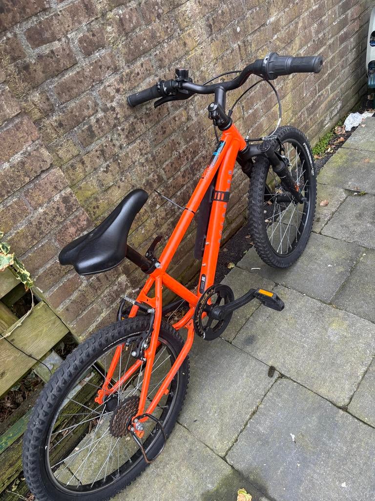 Jongens fiets 20 inch, Ophalen of Verzenden, Zo goed als nieuw, Staal