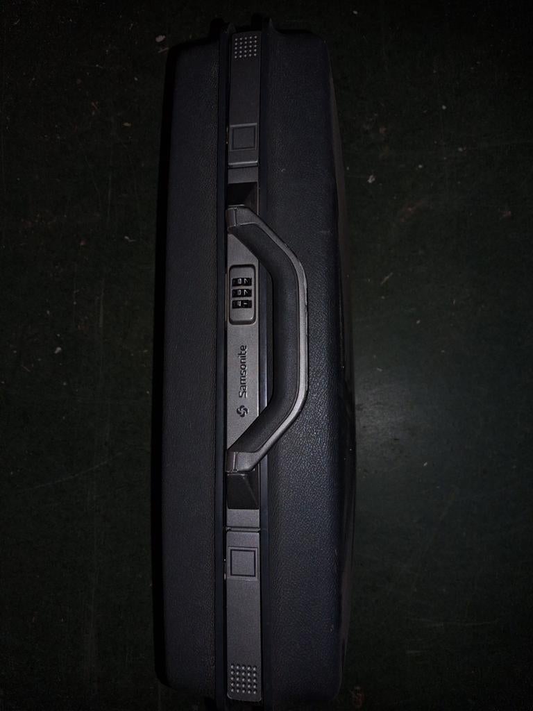 Samsonite Aktekoffer - Hard kunststof met slot, Gebruikt, Hard kunststof, Slot, Minder dan 50 cm
