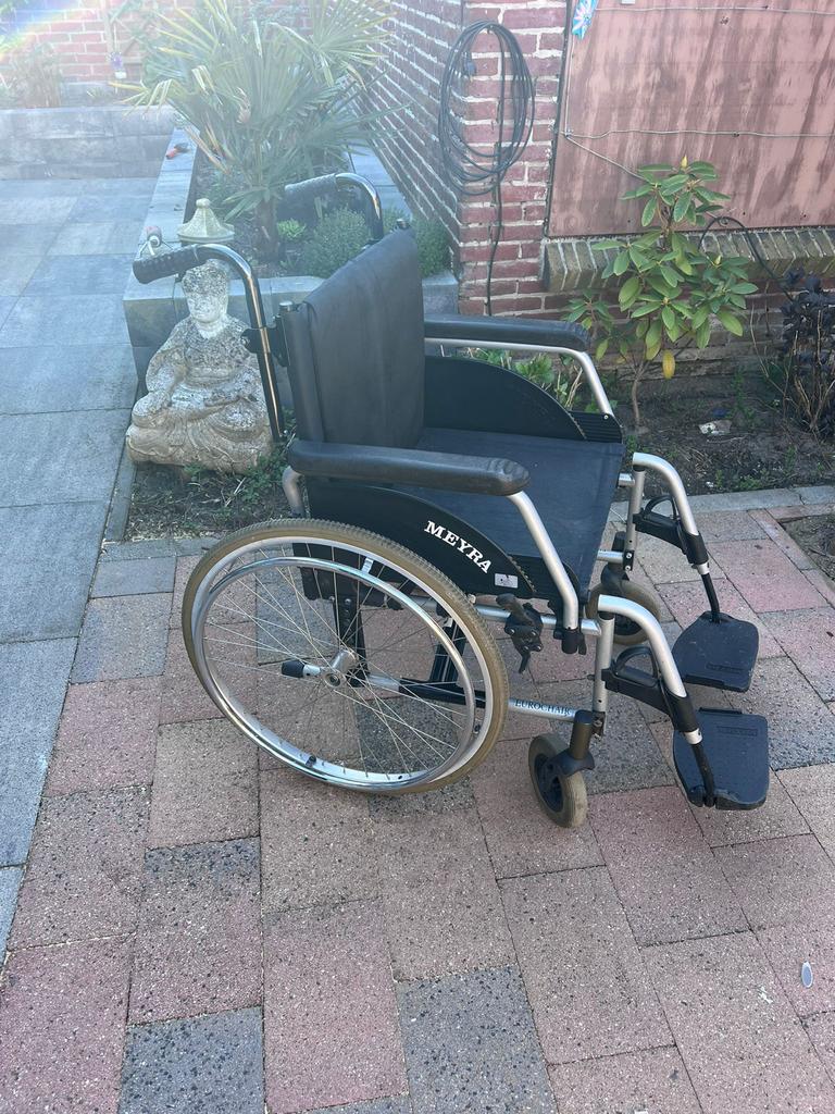 Meyra rolstoel, Ophalen, Duwrolstoel