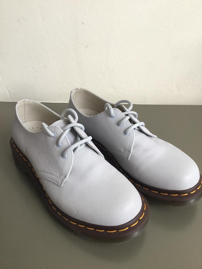 Dr Martens, Kleding | Dames, Blauw, Overige typen, Ophalen of Verzenden, Zo goed als nieuw