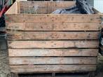 Grote houten aardappelkist / hooibak / plantenbak, Ophalen, Gebruikt, Balkon, 60 tot 100 cm