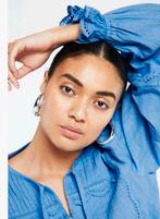 Fabienne Chapot Lucia top/ blouse maat 38 *nieuw *, Maat 38/40 (M), Blauw, Nieuw, Ophalen of Verzenden