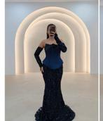 Luxe feestjurk maat S met afneembaar corset, Kleding | Dames, Gelegenheidskleding, Galajurk, Zwart, Ophalen of Verzenden, Zo goed als nieuw