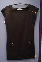 Diane von Furstenberg zijde top goudkleurige details M 50332, Kleding | Dames, Maat 38/40 (M), Zwart, Ophalen of Verzenden, Zo goed als nieuw