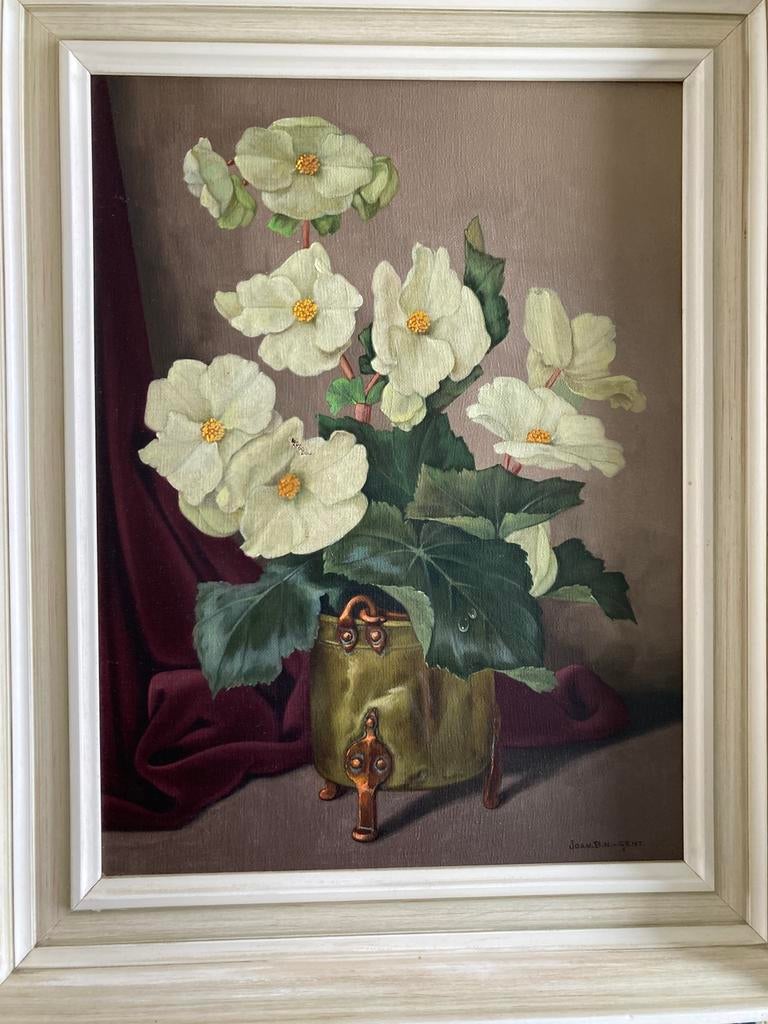 Stilleven van Joan B.N. v. Gent, originele lijst., Antiek en Kunst, Kunst | Schilderijen | Klassiek, Ophalen