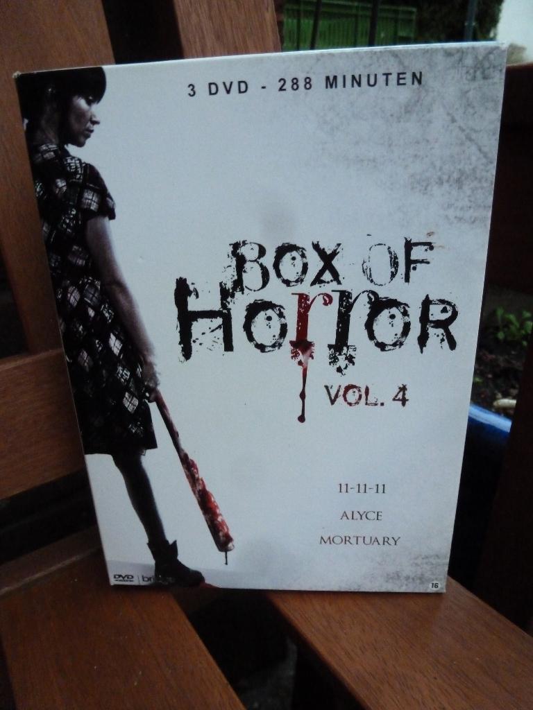 Box of horror vol. 4 dvd, Vanaf 16 jaar, Ophalen of Verzenden, Zo goed als nieuw, Overige genres