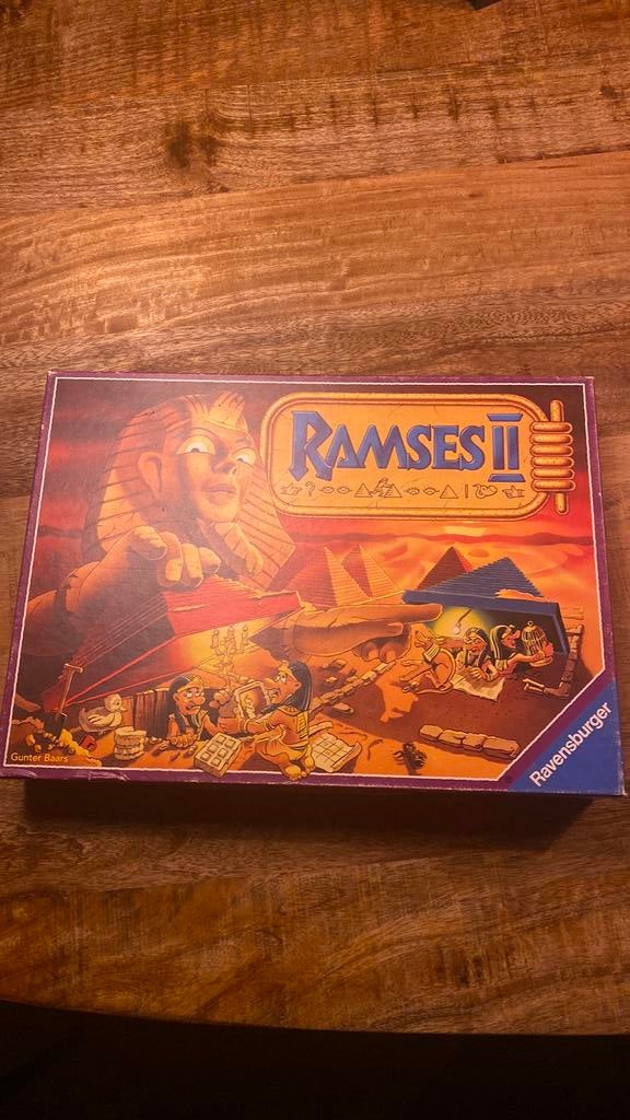 Bordspel Ramses, Hobby en Vrije tijd, Gezelschapsspellen | Bordspellen, Vijf spelers of meer, Ophalen, Zo goed als nieuw