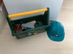 Bosch tool-Box Gereedschapskist met Helm, Kinderen en Baby's, Ophalen of Verzenden, Gebruikt, Jongen of Meisje