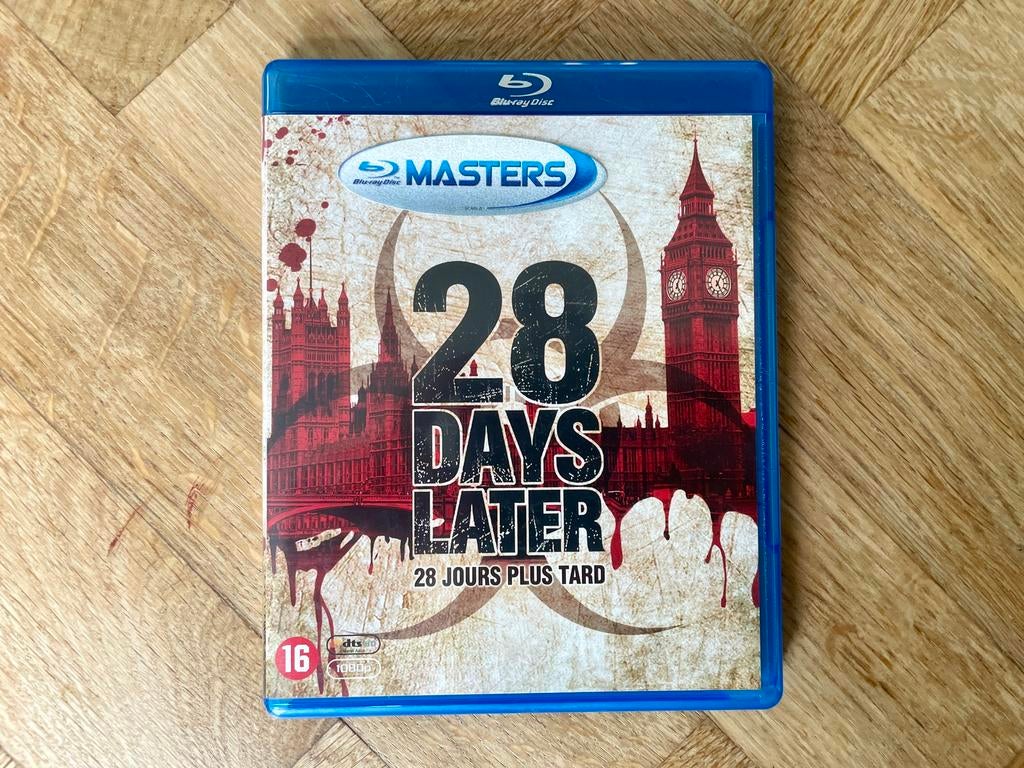 28 Days Later (2002) op Blu-ray (krasvrij, met NL), Ophalen of Verzenden, Zo goed als nieuw, Horror