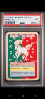 1995 Japanese Topsun No Number Ponyta Blue Back PSA 9, Hobby en Vrije tijd, Verzamelkaartspellen | Pokémon, Ophalen of Verzenden