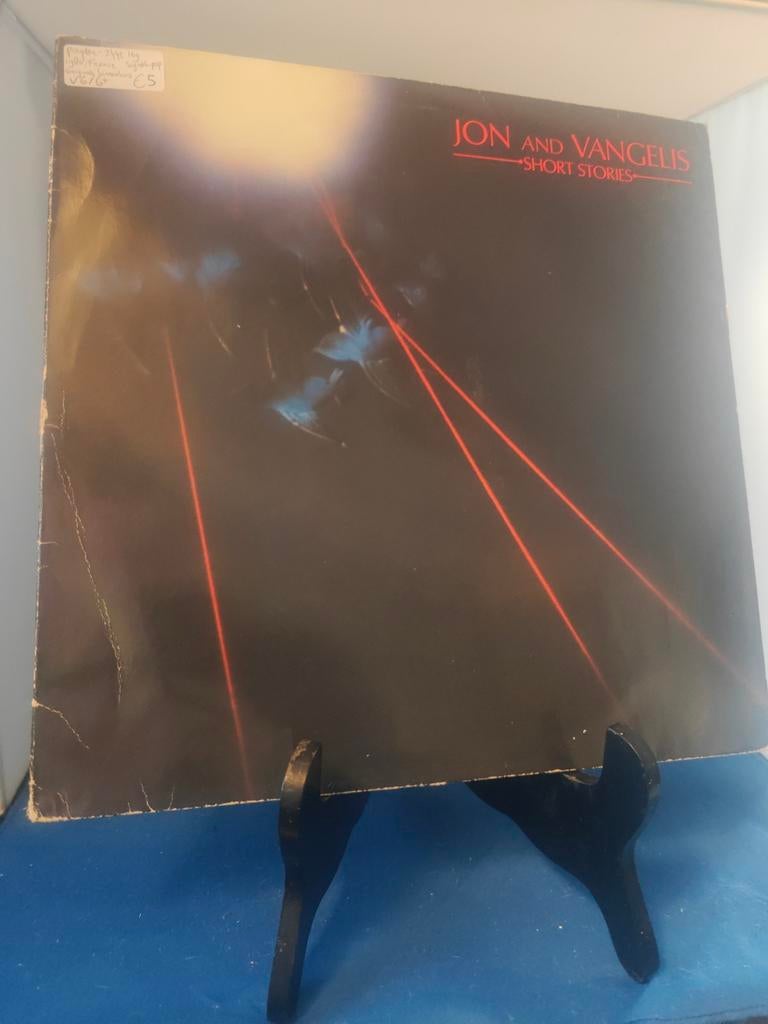 Jon And Vangelis - Short Stories LP, Ophalen of Verzenden, Zo goed als nieuw, 12 inch
