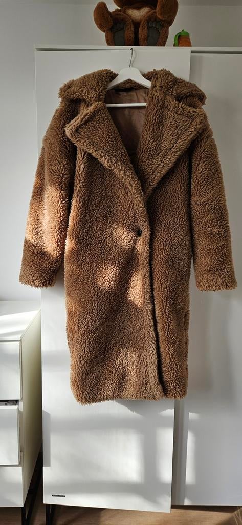 Colourful Rebel teddy jas - Bruin - XS, Bruin, Colourful Rebel, Ophalen of Verzenden, Maat 34 (XS) of kleiner