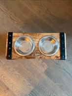 Designed by Lotte voerbak dinerset honden, Ophalen of Verzenden, Gebruikt