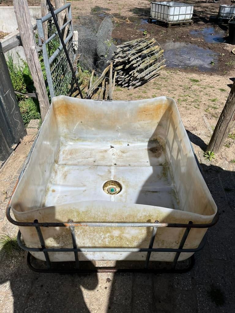 Hooibak met gaatjes voor waterafvoer, Dieren en Toebehoren, Ophalen, Gebruikt, Overige soorten