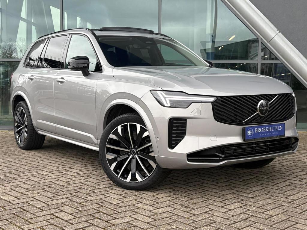 Volvo XC90 2.0 T8 Plug-in hybrid AWD Ultra Dark 455pk Luchtv, Gebruikt, Zwart, 4 cilinders, 1969 cc