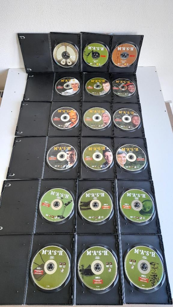 M*A*S*H(TV SERIES 1972-1983)DE COMPLETE SERIES1-11+MASH FILM, Vanaf 12 jaar, Ophalen of Verzenden, Gebruikt, Komedie