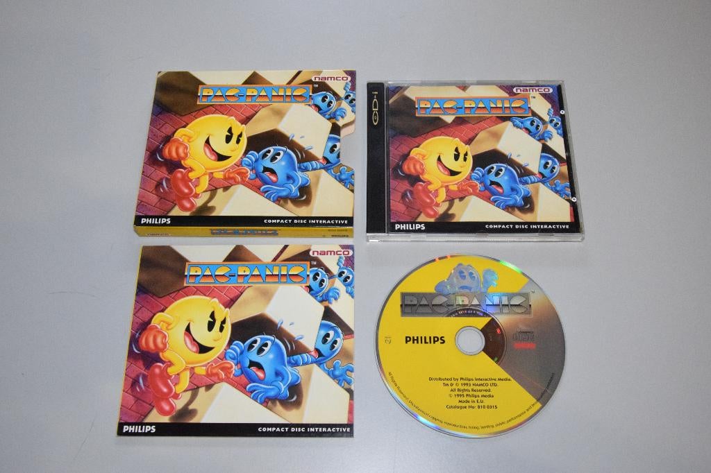 Philips CDi / CD-i : Pac Panic, Spelcomputers en Games, Puzzel en Educatief, Gebruikt, 2 spelers, Ophalen of Verzenden
