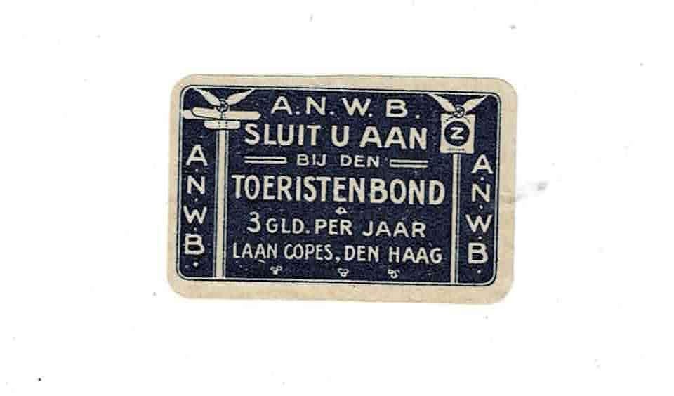 Oude sluitzegel van "A.N.W.B.", Verzenden, Zo goed als nieuw, Overige typen