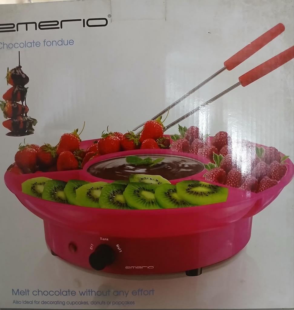 Chocolade fondue stel nieuw zie foto.pakket 911, Ophalen of Verzenden, Nieuw, Overige typen