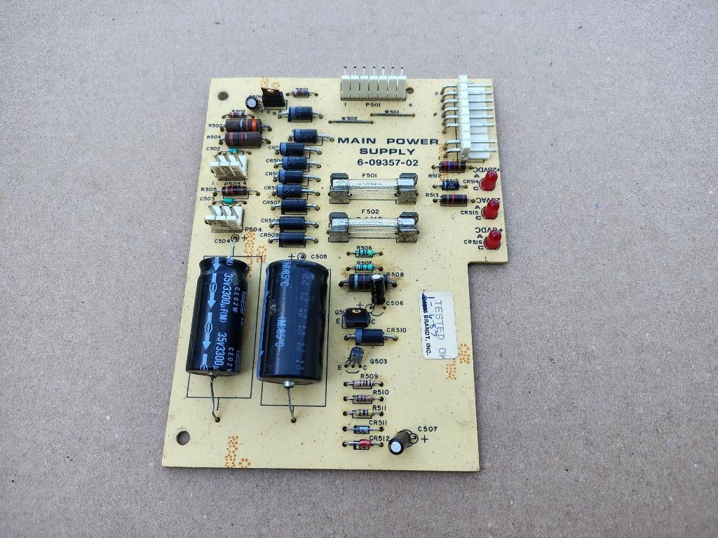 Main Power Bord/ 6-09357-02 Rowe-AMi (Div) jukebox, Verzenden, Gebruikt, 1950 tot 1960, Seeburg