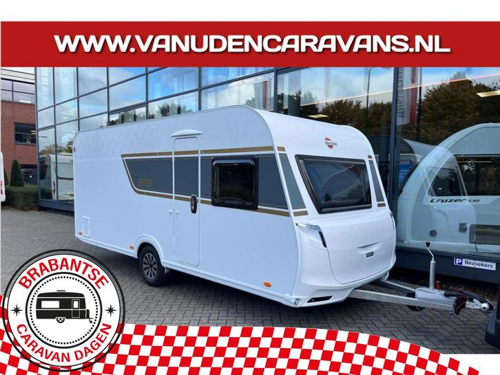 Bürstner B66 465 TS | GRATIS PAKKET!!, Caravans en Kamperen, Caravans, Bedrijf, tot en met 4, 1250 - 1500 kg, Rondzit, Bürstner
