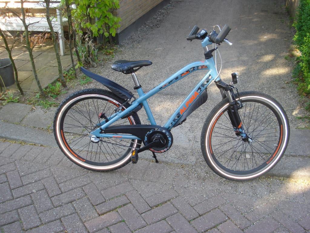 Prachtige stoere jongensfiets, Ophalen, 24 inch, Alpina, Versnellingen