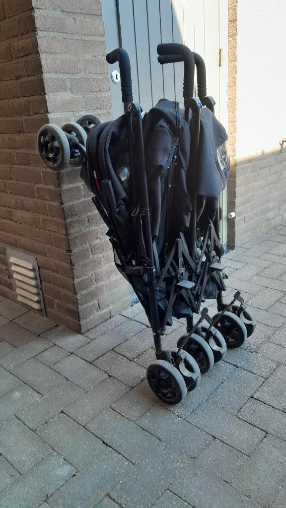 tweelingbuggy, Kinderen en Baby's, Buggy's, Gebruikt, Koelstra, Ophalen