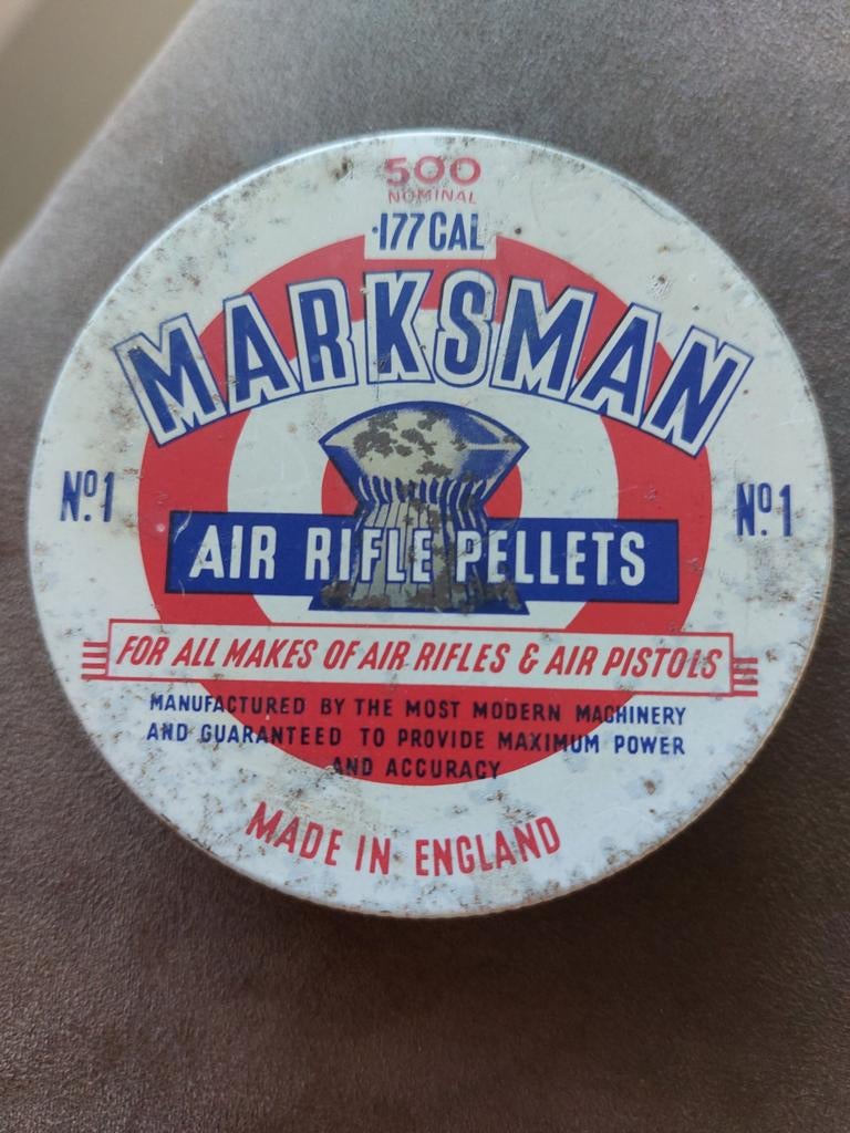 Marksman blikje kogeltjes, Ophalen of Verzenden, Gebruikt, Overige