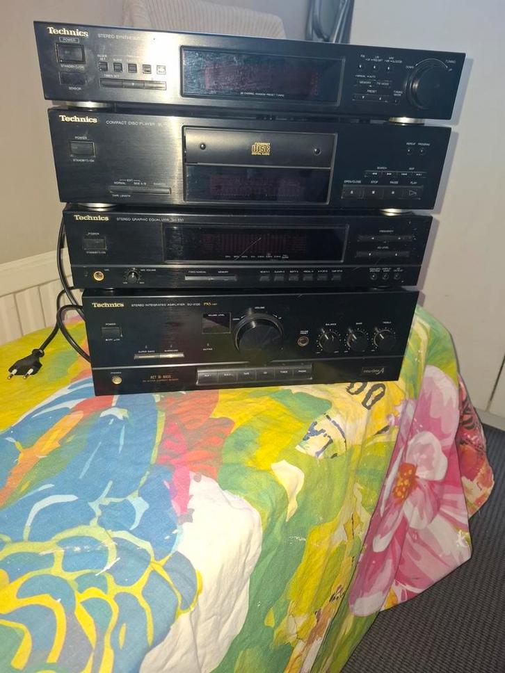 Technics stereo set, Audio, Tv en Foto, Stereo-sets, Cd-speler, Overige merken, Losse componenten, Ophalen of Verzenden