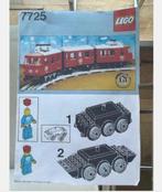 lego 7725 bouw beschrijving kopie lego trein, Ophalen, Gebruikt, Lego