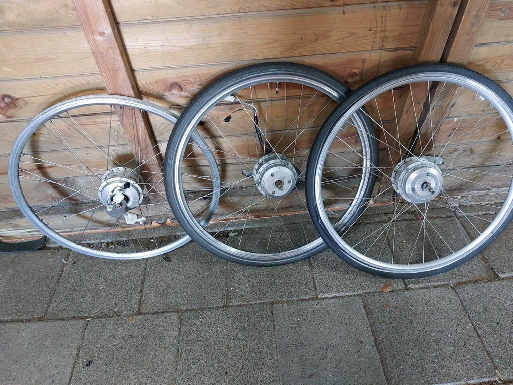 Elektrische moter wielen 15  stuks, 51 tot 55 cm, Ophalen, Gebruikt, Gazelle