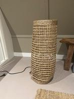 Rieten staande lamp, Ophalen, Zo goed als nieuw, Overige materialen, Minder dan 100 cm