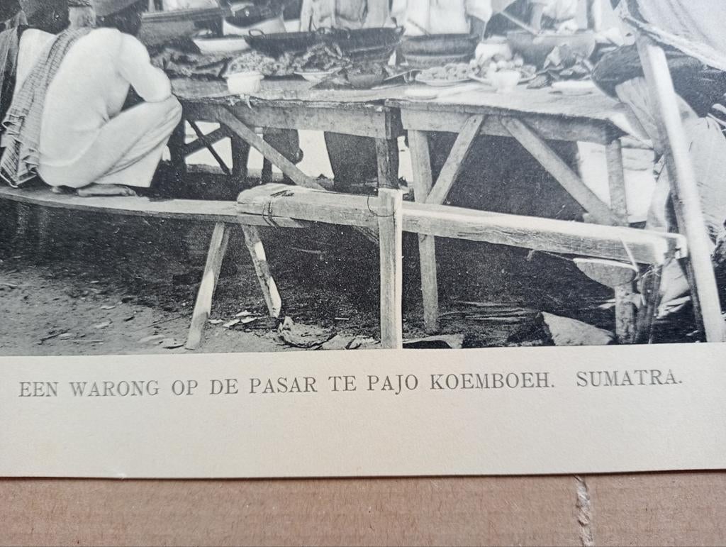 Foto gravure Nederlands Indië Indonesië 1910, Verzamelen, Ophalen of Verzenden, Voor 1940, Zo goed als nieuw, Buitenland